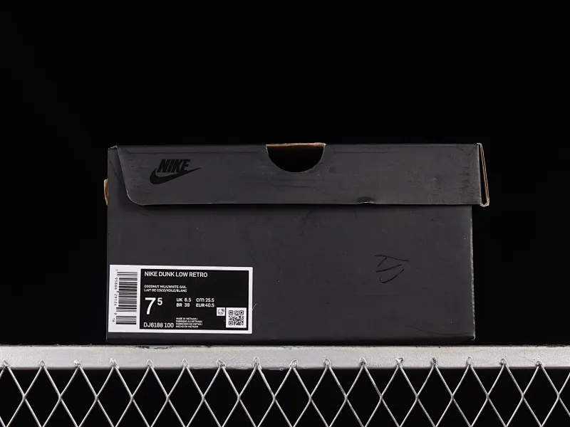 All categories Nk SB Dunk series Nk SB Dunk Low low-top sneakers Nk Dunk Low "Coconut Milk" customized version of deconstructed strap casual sneakers DJ6188-100